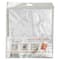 Thea Gouverneur Since 1959® 16" x 16" White Pillow Back Panel with Zipper